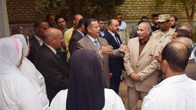 محافظ بني سويف في 