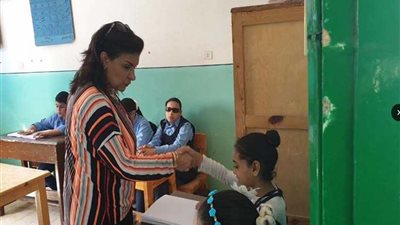 نائبة المحافظين تتفقد مدرسة النور للمكفوفين خلال متابعات سير العملية التعليمية