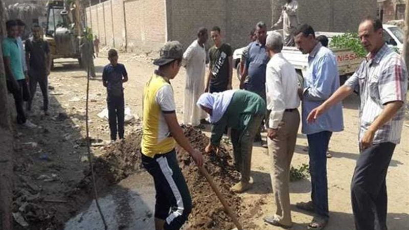 37 محضر إشغال طرق