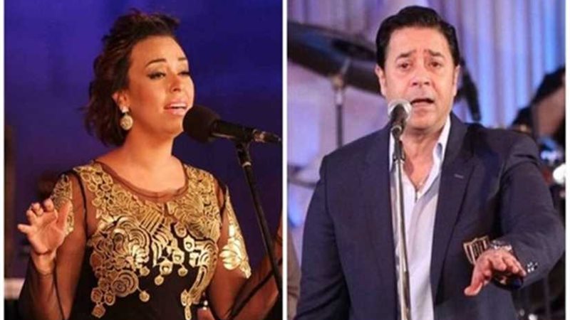 مدحت صالح والفنانة