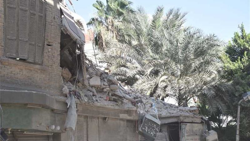 مفاجأة فى انهيار