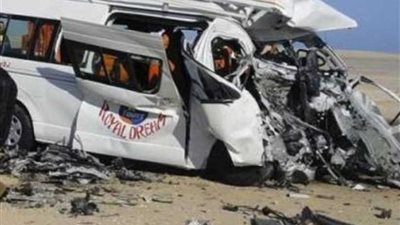 إصابة 8 أشخاص في حادث تصادم ببنها