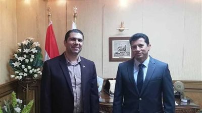 وزير الرياضة يدعم بطولة مصر الدولية للريشة الطائرة