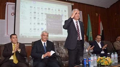 رموز وطنية في احتفال جامعة المنوفية بانتصارات أكتوبر