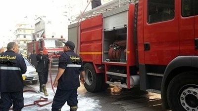 السيطرة علي حريق محدود داخل محل بمنطقة باب اللوق