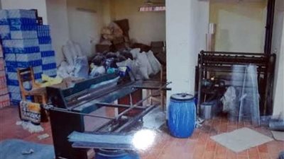 بالصور.. ضبط مصنع فلاتر مجهولة المصدر في بدر