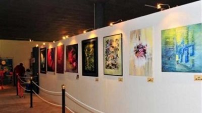 انطلاق فعاليات المعرض الأول للفن التشكيلي المصري بالجامعة الألمانية