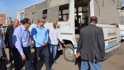 السعيد: تكهين الأتوبيسات التى مضى عليها 20 عاما فى طنطا