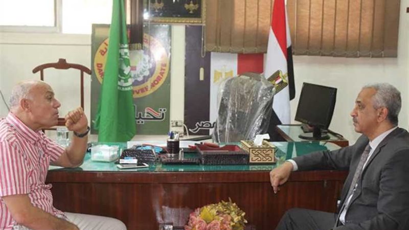 رئيس حي غرب المنصورة