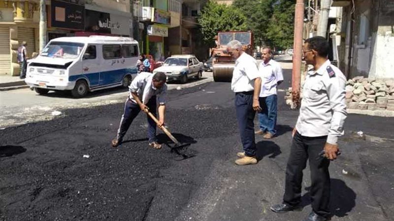 إزالة 30 مطبًا عشوائيًا