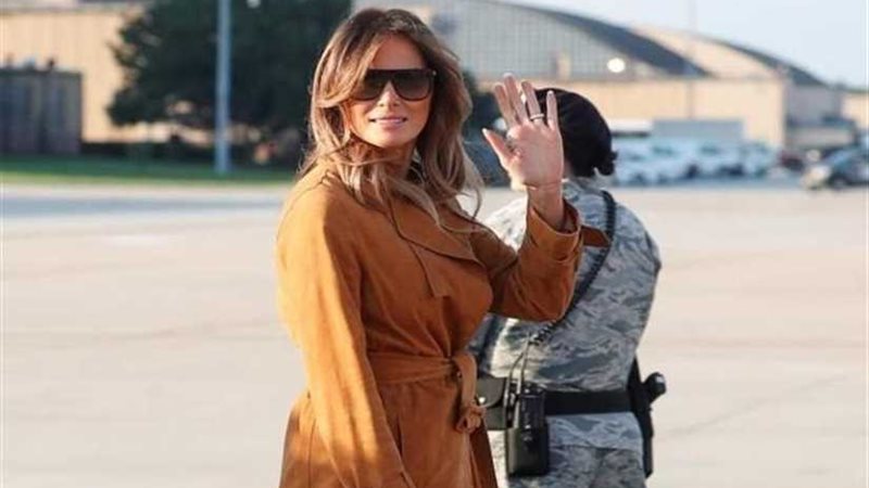 ميلانيا ترامب تصل