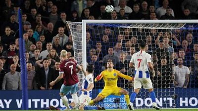 برايتون يفوز على وست هام يونايتد بهدف دون رد في الدوري الإنجليزي