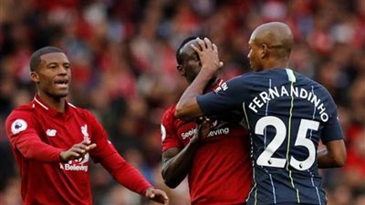 ليفربول ومانشستر سيتي يتعادلان سلبيًا في الشوط الأول