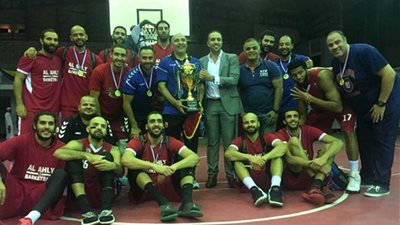 الأهلي يتوج بكأس تصفيات إفريقيا للأندية لكرة السلة