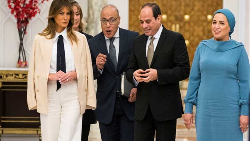 الرئيس السيسي يستقبل