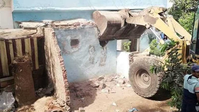 إزالة 8 حالات تعد