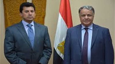 وزير الشباب والرياضة يلتقي أمين عام مجلس الوحدة الاقتصادية العربية