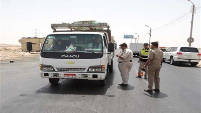 تحرير 2195 مخالفة مرورية وضبط 1411 متهمًا هاربًا بالبحيرة