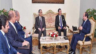 الرئيس السيسي يستقبل مدير وكالة 