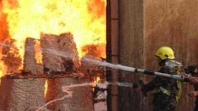 اندلاع حريق بقرية المعصرة بمركز الداخلة في الوادي الجديد