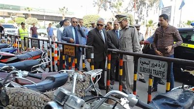 مدير أمن البحيرة يقود حملة أمنية مكبرة بدمنهور