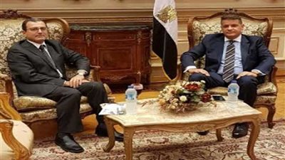 طارق رضوان يستقبل سفير مصر بتوجو