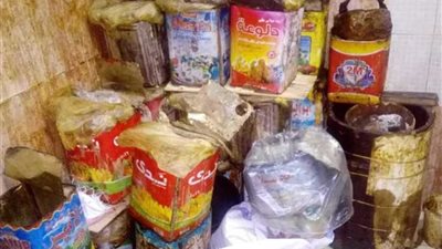 إعدام 10 طن لحوم ودواجن وأسماك فاسدة بحملة فى شبرا الخيمة