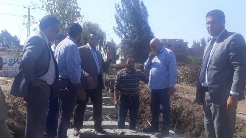 محافظ البحيرة يتفقد