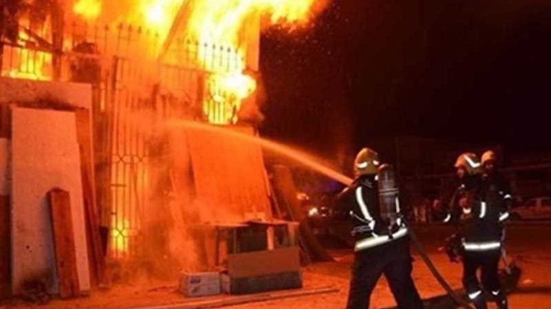 السيطرة على حريق