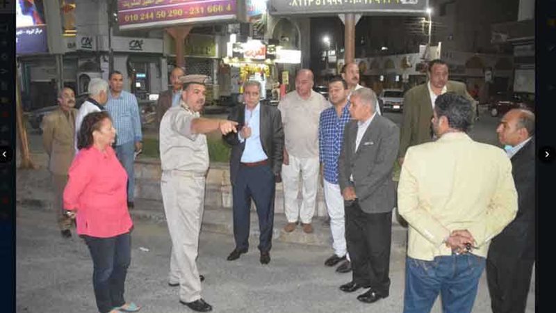 جولة تفقدية لمحافظ