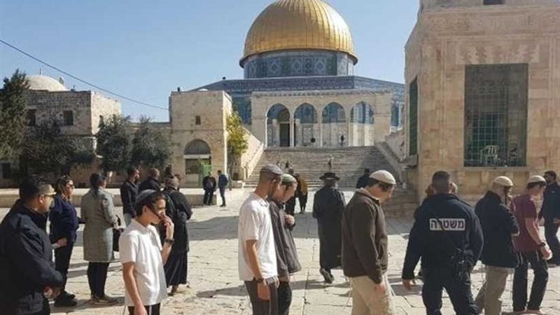 71 مستوطنا يقتحمون