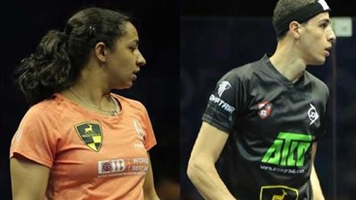 تأهل على فرج ورنيم الوليلى لقبل نهائي بطولة أمريكا المفتوحة للاسكواش