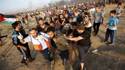 استشهاد 5 فلسطينيين وإصابة ٦٠ آخرين برصاص الاحتلال شرق قطاع غزة