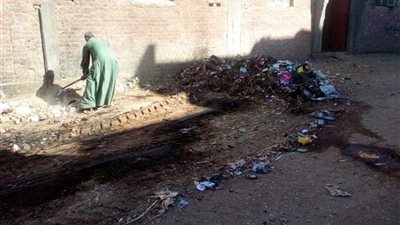 تحرير 10 محاضر إشغالات ورفع 30 طن مخلفات بمركز صدفا