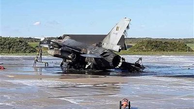 انفجار طائرة 