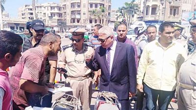 تحرير2125 مخالفة مرورية وضبط 1783 متهمًا هاربًا بالبحيرة