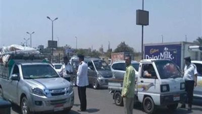 ضبط سيارة مبلغ بسرقتها فى حملة مرورية بالبحيرة