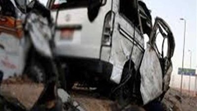 إصابة 15 في حادثي سير ببني سويف