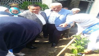 انطلاق مبادرة زراعة المليون شجرة مثمرة بمحافظة البحيرة