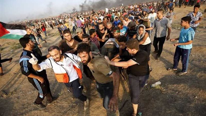 استشهاد 5 فلسطينيين