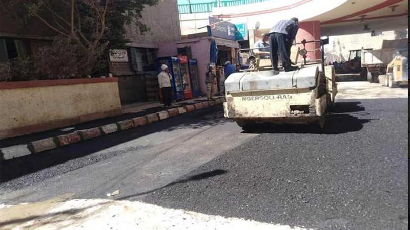 رفع كفاءة 8 شوارع