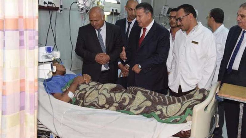 محافظ بني سويف يتفقد