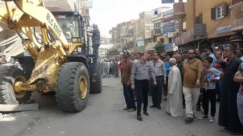 إزالة 26 حالة إشغالات