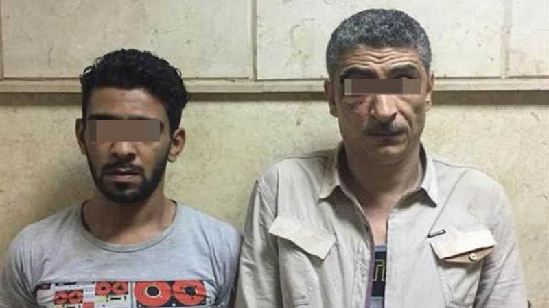 سقوط مسجل خطر وصديقه