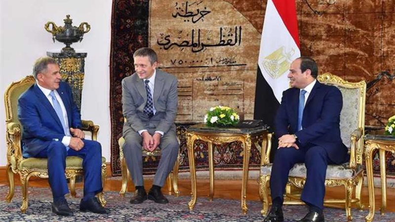 السيسي يعرب عن تطلعه