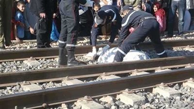 السكة الحديد: دهس قطار لشخصين أثناء عبورهما خط السكة من مكان غير معد للعبور