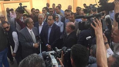 مدبولي يتفقد مشروع إنشاء 44 عمارة سكنية بقرية النورس ببورسعيد