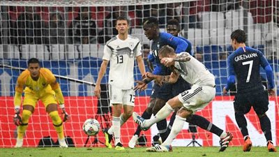 فرنسا تفوز على ألمانيا 2/1 في دوري الأمم الأوروبية