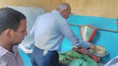 82 محضر تمويني للمحال التجارية والمخابز المخالفة بالمنيا