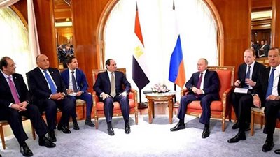 نص كلمة الرئيس السيسي في المؤتمر الصحفي المشترك مع بوتين